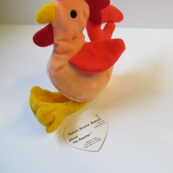 Catnip Teenie Beanie Rooster - Picture 2 of 4